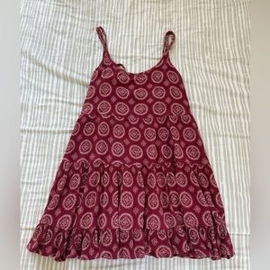 brandy melville red dress